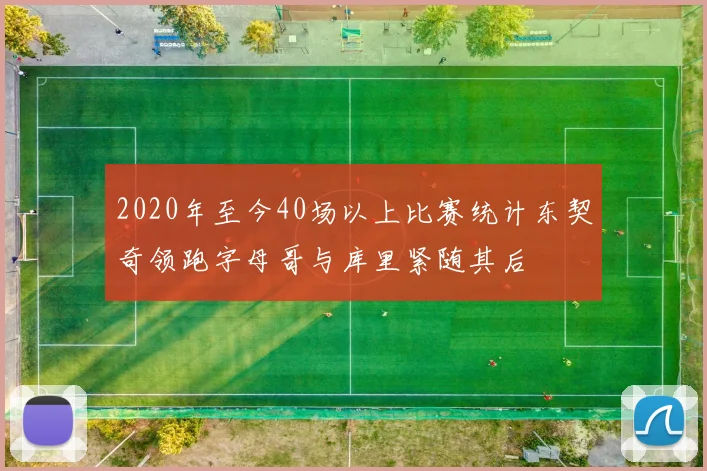 2020年至今40场以上比赛统计东契奇领跑字母哥与库里紧随其后